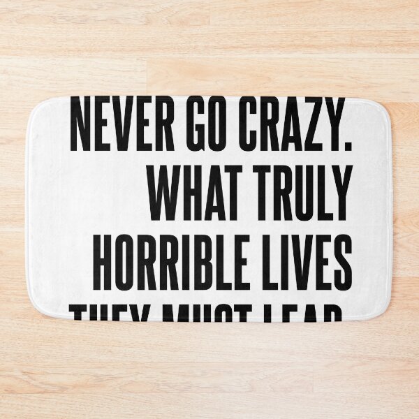 Item preview, Some people never go crazy - Charles Bukowski Quote - Literature - Typography Print 1 designed and sold by Studio Grafiikka.