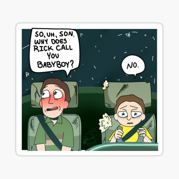 Morty Smith - Non Sticker