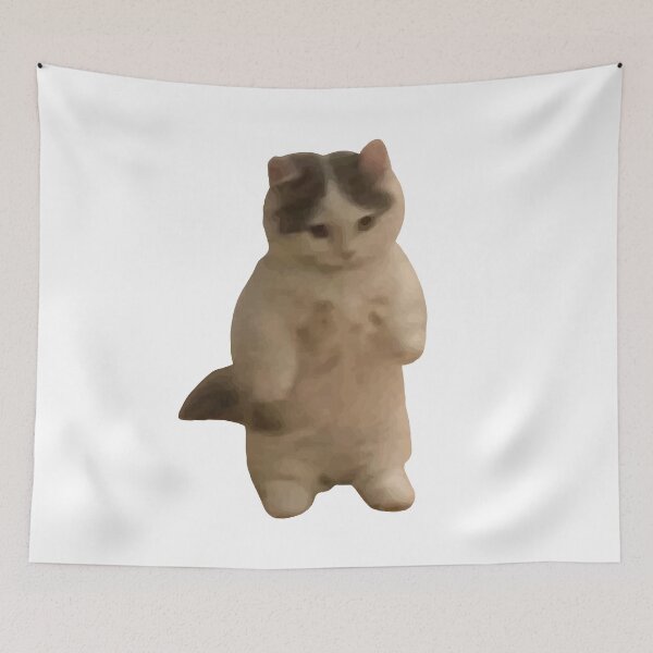 Item preview, Standing Cat - kitten meme designed and sold by Rzera-.