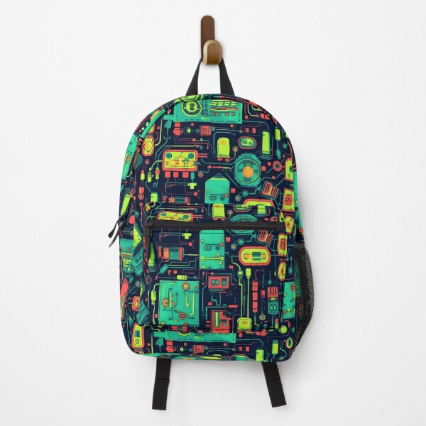Item preview, Cartoon-Style Electronic Circuitry – Seamless designed and sold by GalacticLabs.