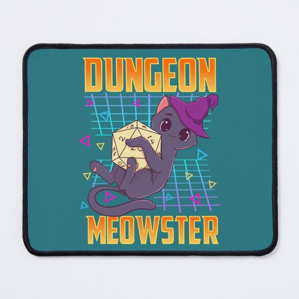 Item preview, Dungeon Meowster Tabletop Gamer designed and sold by LauriceCharbo.