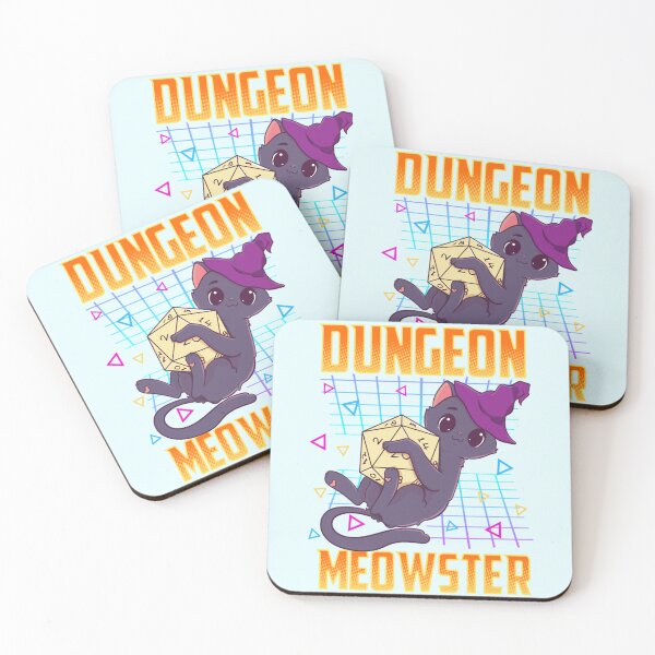Item preview, Dungeon Meowster Tabletop Gamer designed and sold by LauriceCharbo.