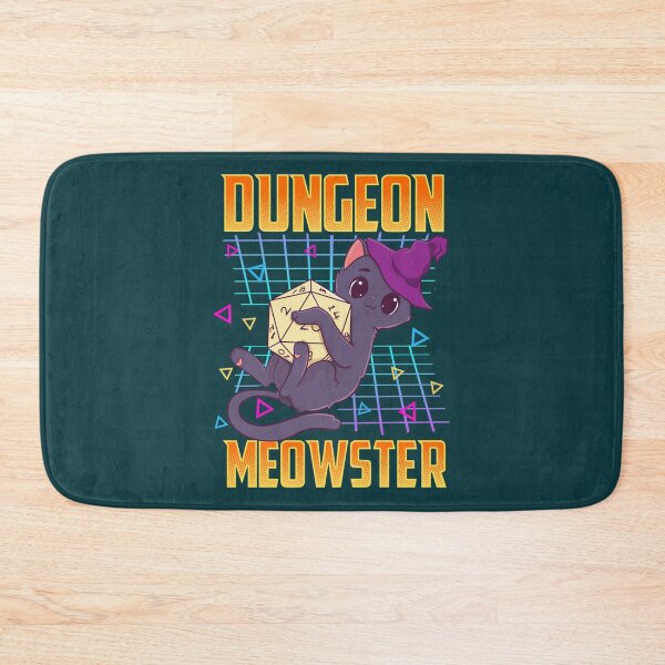Item preview, Dungeon Meowster Tabletop Gamer designed and sold by LauriceCharbo.