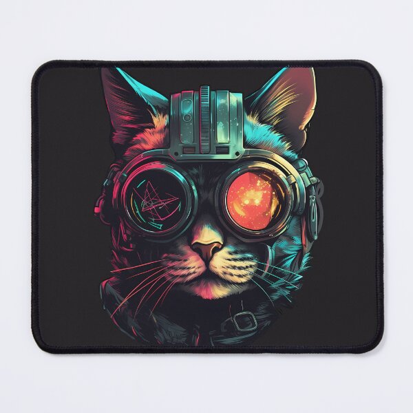 Item preview, Cybercat Anarchy designed and sold by SmittenbyKitten.