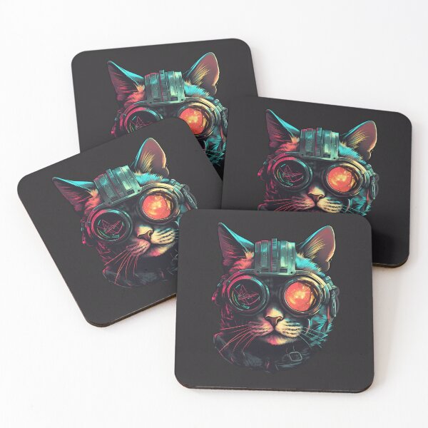 Item preview, Cybercat Anarchy designed and sold by SmittenbyKitten.