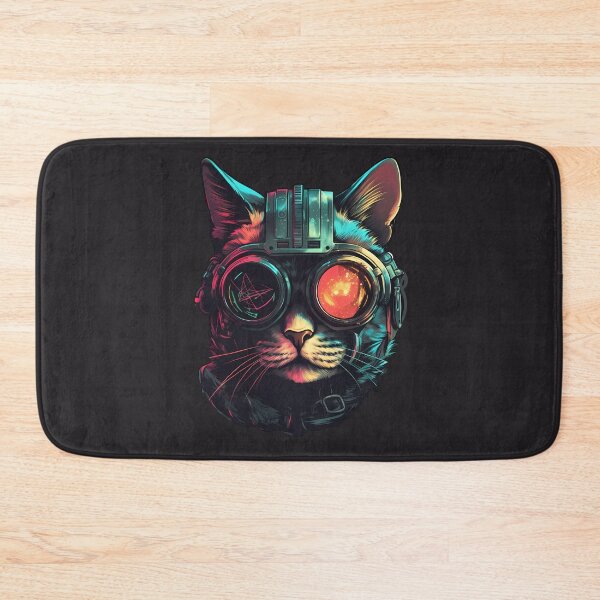 Item preview, Cybercat Anarchy designed and sold by SmittenbyKitten.