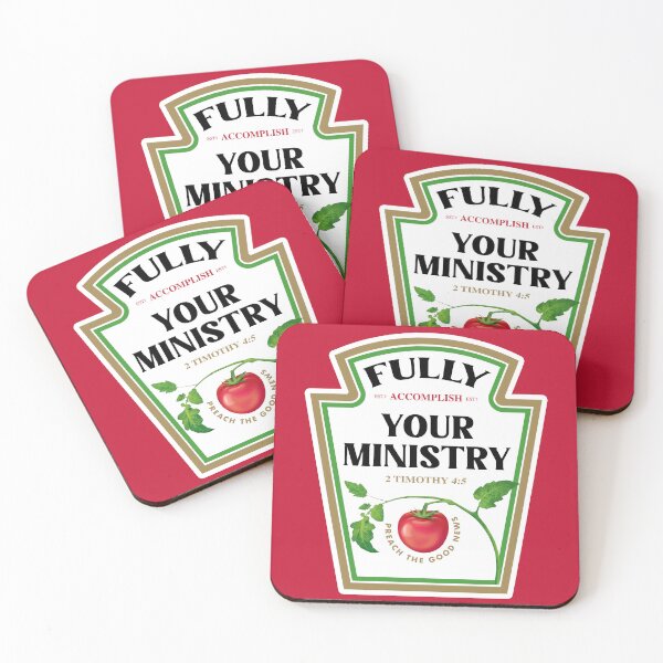Item preview, 2 Timothy 4:5 (Ketchup Inspired) designed and sold by Paper Bee Gift Shop.