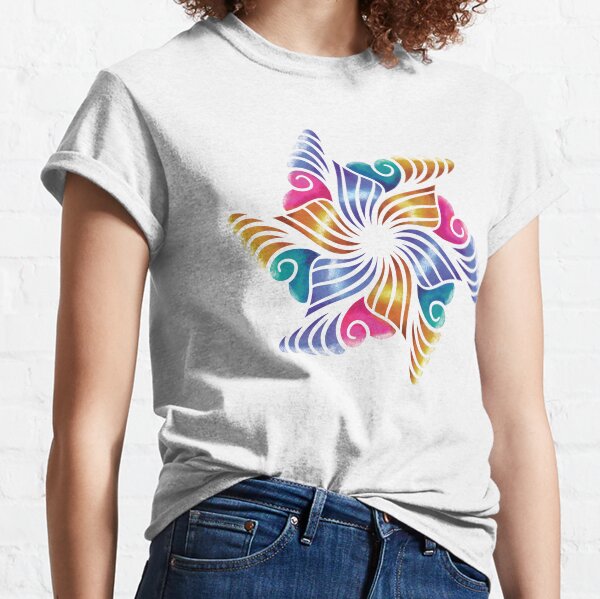 Motifs de mandala colorés 1 T-shirt classique