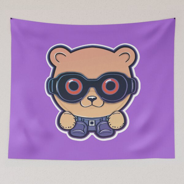 Item preview, Cute Colorful Teddy Bear designed and sold by Kraker-Inc.