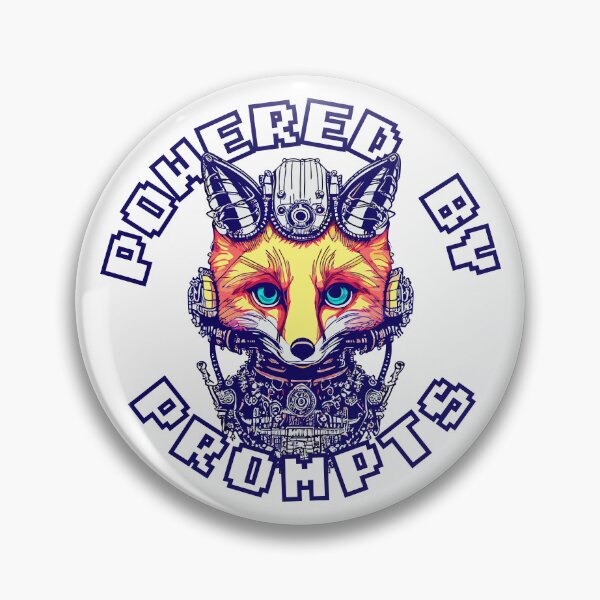 Artikelvorschau, Unterstützt von Prompts - Steampunk Fox entworfen und verkauft von Promptified.