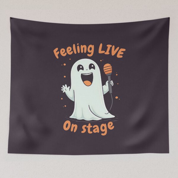 Item preview, Feeling LIVE on stage ghost designed and sold by AdiRemba.