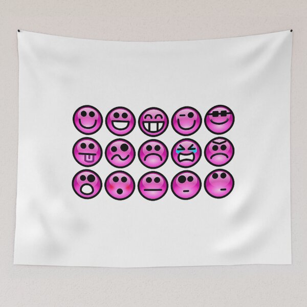 Item preview, Smiley Face Tattoo    designed and sold by kriswilkinson.
