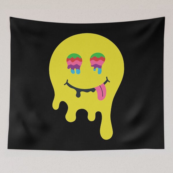 Item preview, Smiley Face Tattoo  Hungry Smiley designed and sold by kriswilkinson.