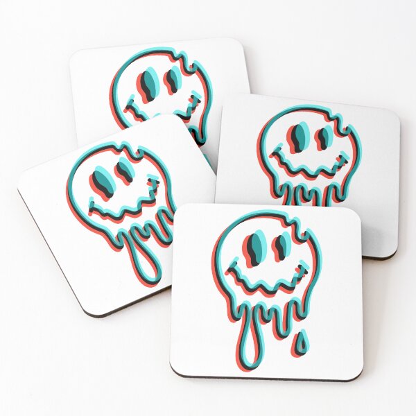 Item preview, Smiley Face Tattoo  Psychedelic Face designed and sold by kriswilkinson.