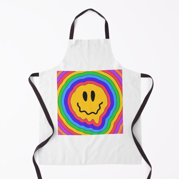 Item preview, Smiley Face Tattoo Psychedelic Rainbow Smiley designed and sold by kriswilkinson.
