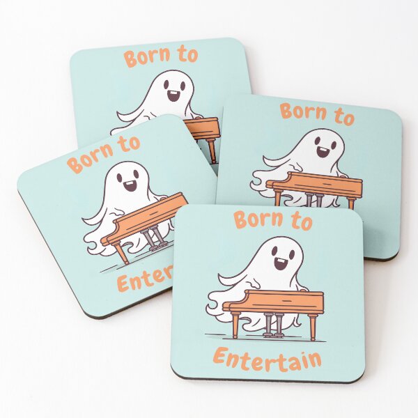 Item preview, Born to entertain ghost designed and sold by AdiRemba.