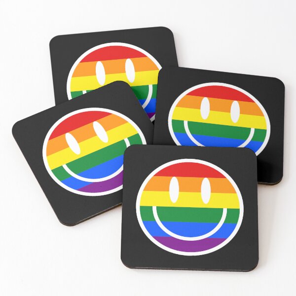 Item preview, Smiley Face Tattoo  Rainbow Face Smiley designed and sold by kriswilkinson.