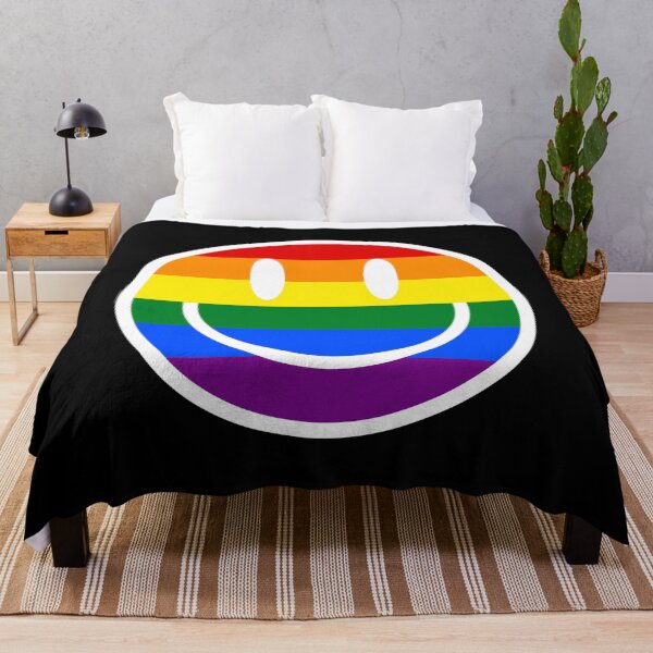 Item preview, Smiley Face Tattoo  Rainbow Face Smiley designed and sold by kriswilkinson.