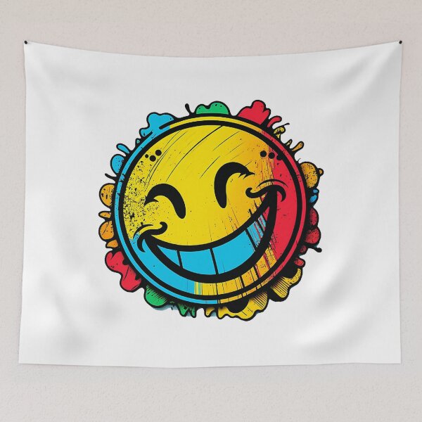 Item preview, Smiley face tattoo concept  designed and sold by kriswilkinson.
