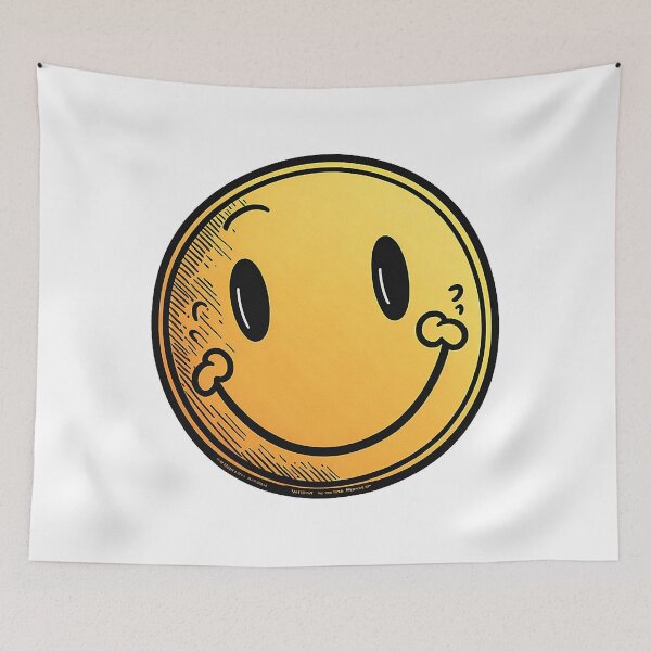 Item preview, Smiley face tattoo concept  designed and sold by kriswilkinson.