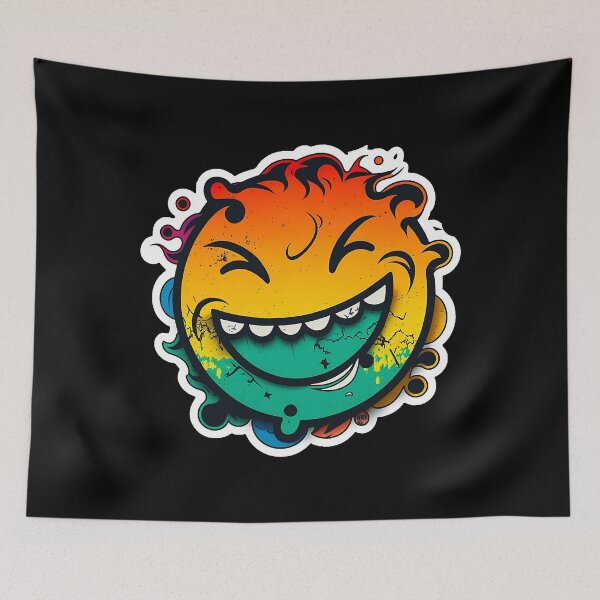 Item preview, Smiley face tattoo concept  designed and sold by kriswilkinson.