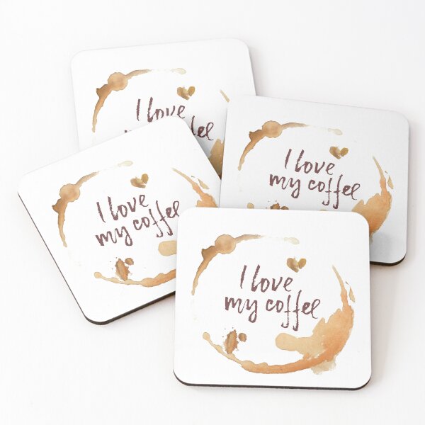 Item preview, I Love My Coffee designed and sold by knompang.