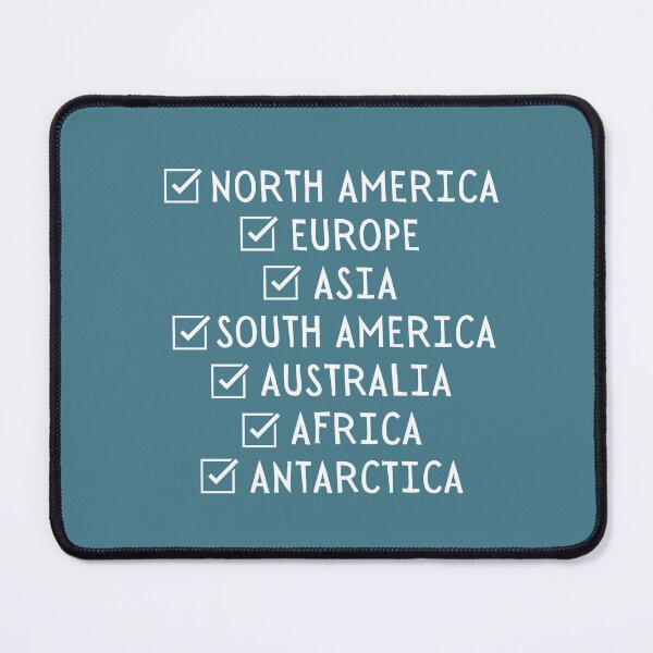 Item preview, Seven Continents Shirt List designed and sold by sojo1216.