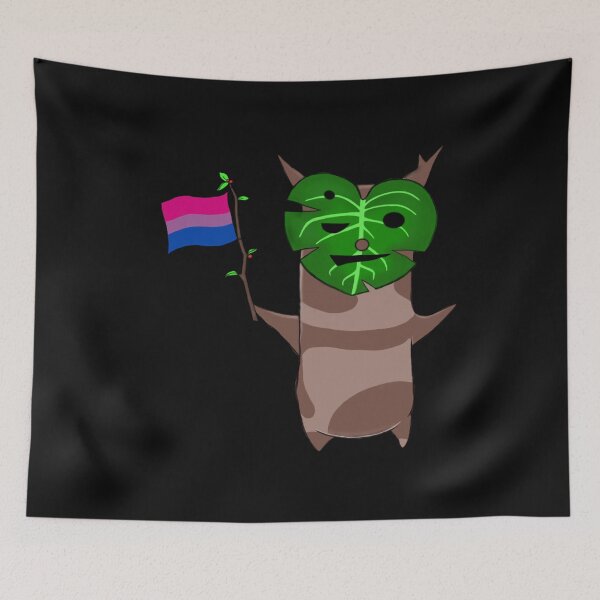 Item preview, BOTW Korok Bisexual Pride Flag  designed and sold by KrisNien.