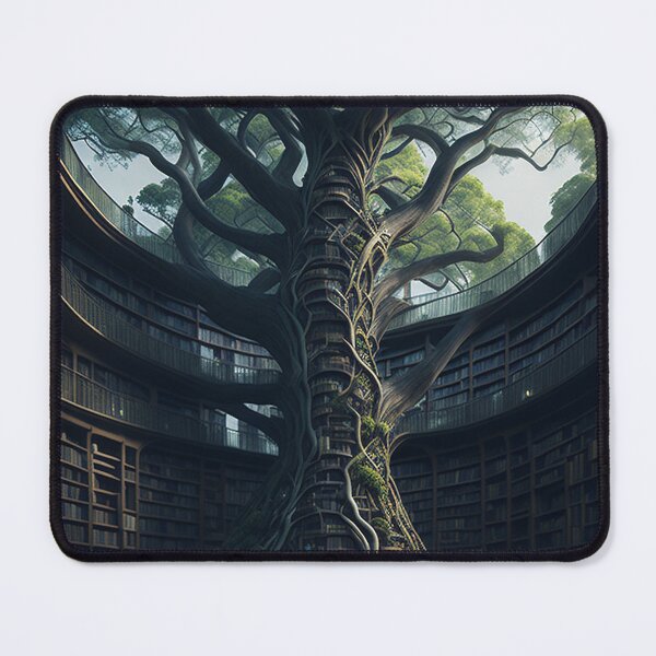 Item preview, Library of the World Tree: Uncover Stories That Transcend Time designed and sold by Grim000.