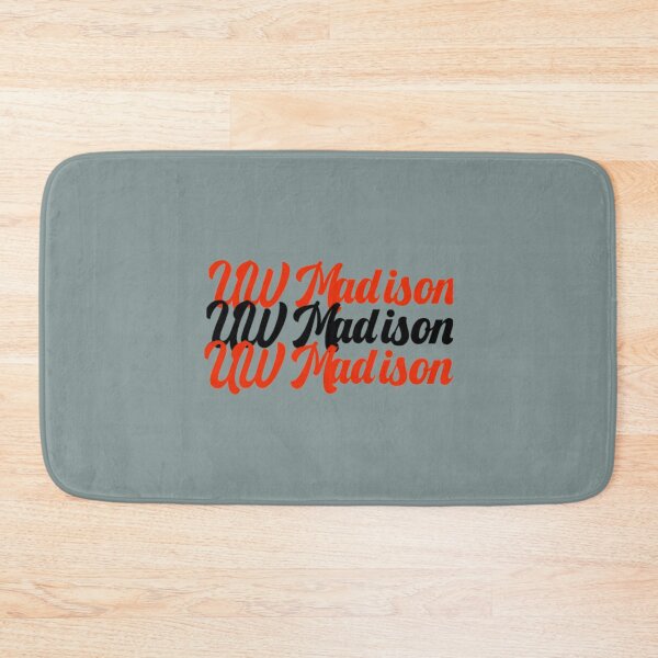 Artikelvorschau, Rot-schwarz geschichtetes UW-Madison-Design entworfen und verkauft von Collateralgif.