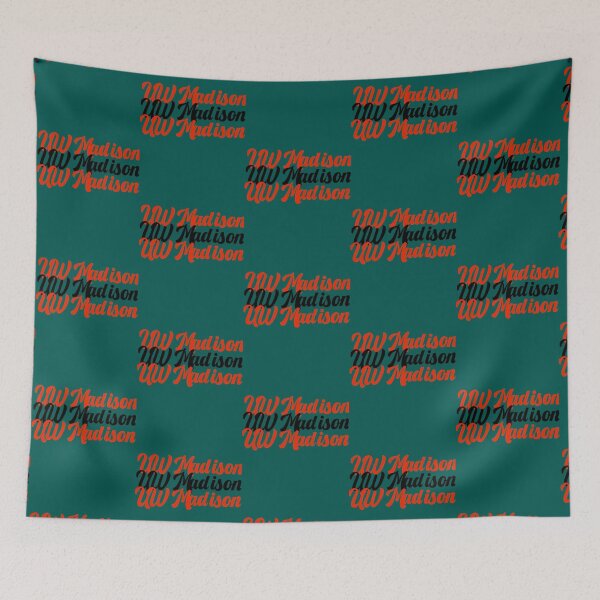 Item preview, Red and Black Layered UW Madison Design   designed and sold by Collateralgif.