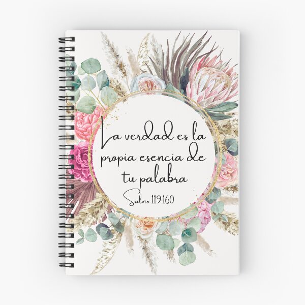 Item preview, Spanish Floral Essence Journal  designed and sold by PidginJournals.