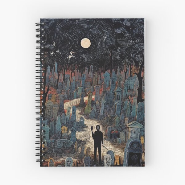 Item preview, Midnight Walk Through the Cemetary designed and sold by EpicFoxArt.