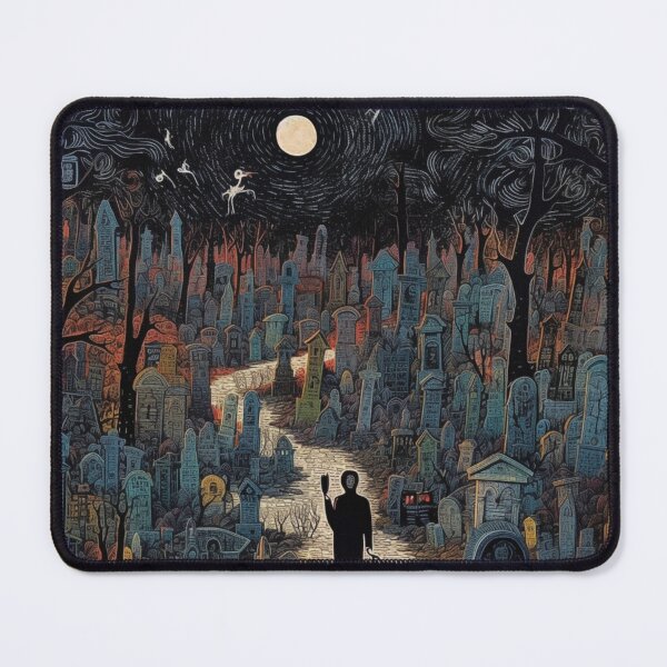 Item preview, Midnight Walk Through the Cemetary designed and sold by EpicFoxArt.