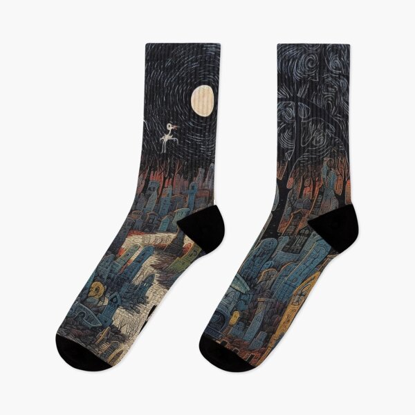 Item preview, Midnight Walk Through the Cemetary designed and sold by EpicFoxArt.