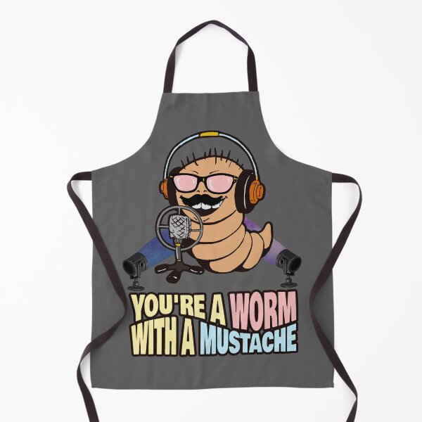 Item preview, Worm With A Mustache designed and sold by ChiweenieHobbit.