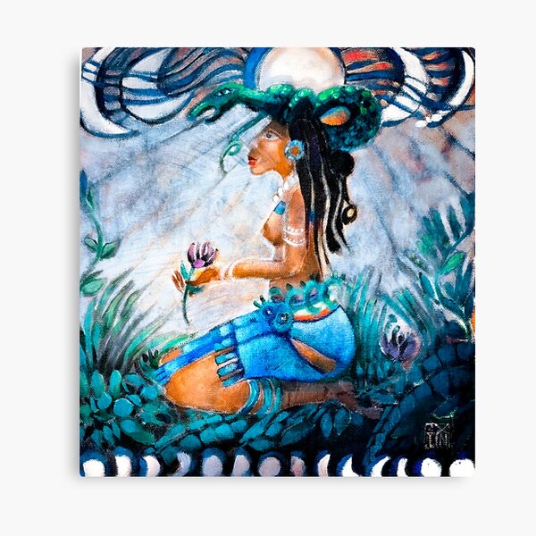 Item preview, Moon Glow Goddess Ixchel designed and sold by Ixeeya.