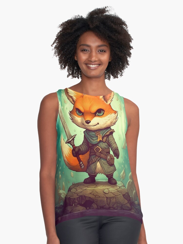 Item preview, Sleeveless Top designed and sold by EpicFoxArt.
