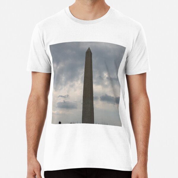 Washington Monument, obelisk, National Mall, Washington DC Premium T-Shirt