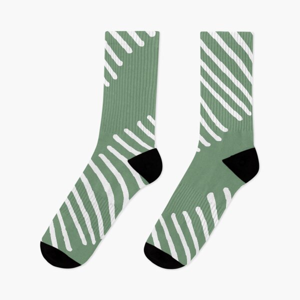 Item preview, Sage green and white abstract lined pattern designed and sold by by-jwp.