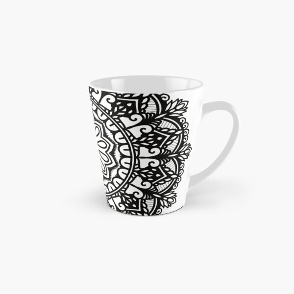 Mandala Patterns Black 1 Tall Mug