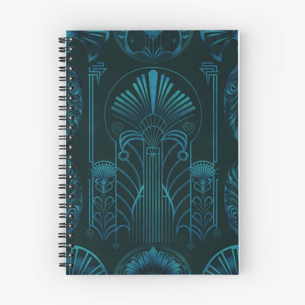 Item preview, Art Deco Ornament Design Turquoise Teal  designed and sold by artsandsoul.