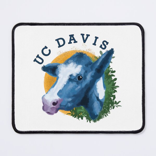 Item preview, Blue UC Davis Cow designed and sold by beamayako.