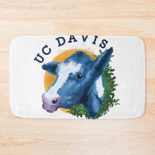 Item preview, Blue UC Davis Cow designed and sold by beamayako.