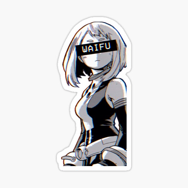 Uraraka Waifu Sticker