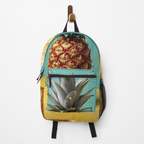 Item preview, pineapple and ice cream blue green and yellow designed and sold by MichaAI.