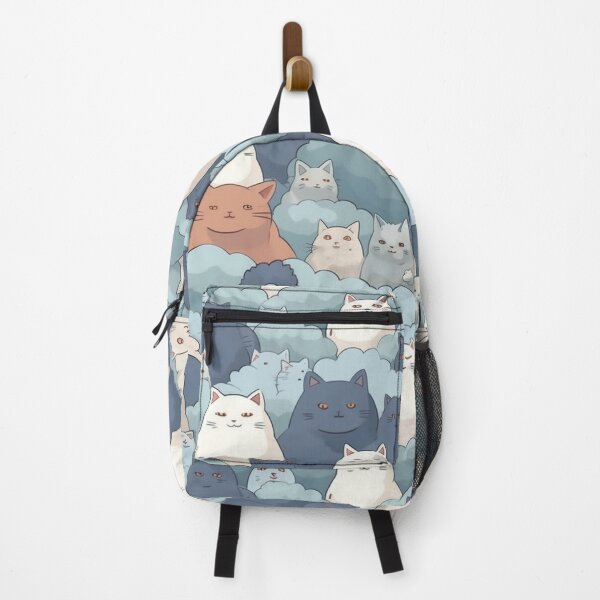 Item preview, Comfy kitties on endless clouds designed and sold by FlameOwlDesign.