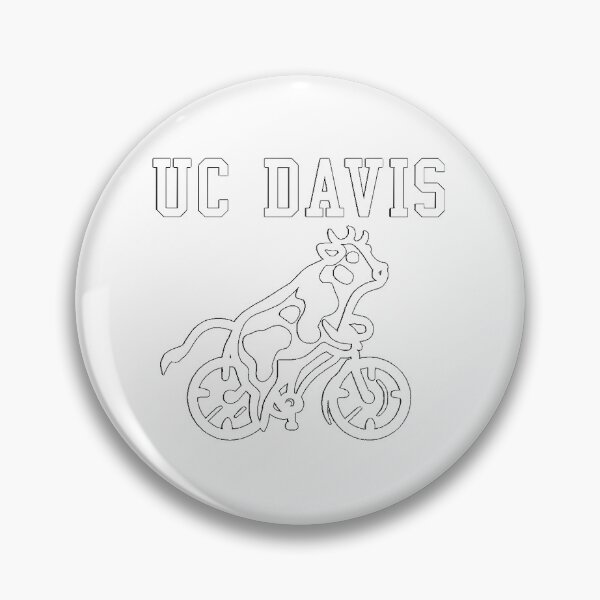 Item preview, UC Davis Cow Bicycle T Shirt (White) designed and sold by beamayako.