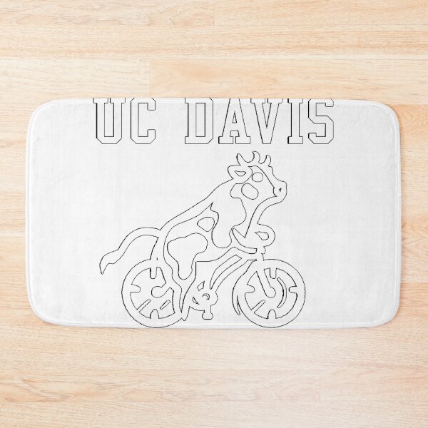 Item preview, UC Davis Cow Bicycle T Shirt (White) designed and sold by beamayako.