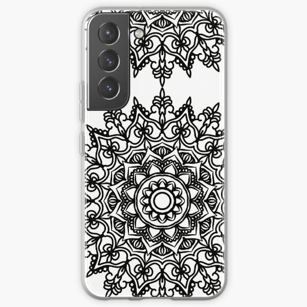 Mandala Patterns Black 2 Samsung Galaxy Soft Case